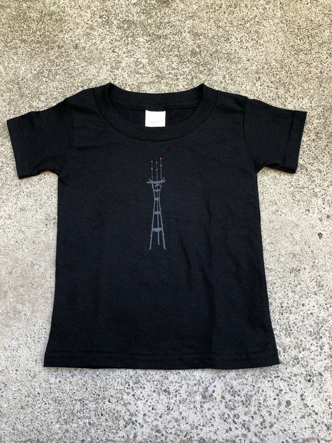 Sutro Tower at Night Kids T-shirt