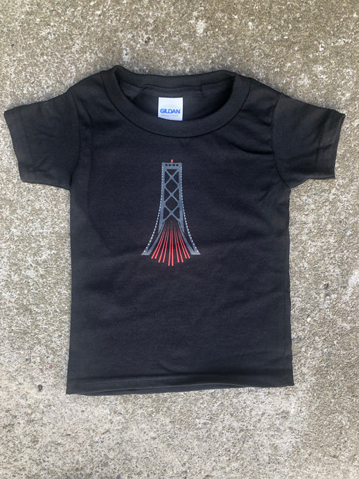Bay Bridge at Night Toddler & Youth T-shirt